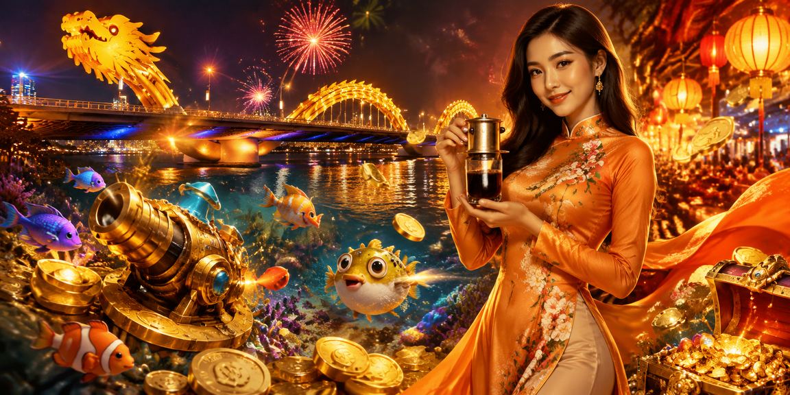 Người dùng Đà Nẵng trong trang phục áo dài theo dõi biểu đồ tài chính buổi tối